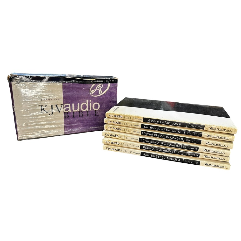 Zondervan KJV Audio Bible Dramatized Old Testament CD Box Set‎ Incomplete